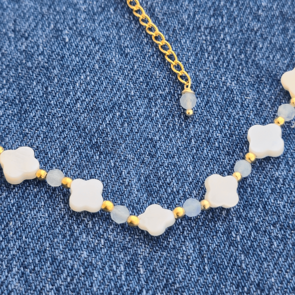 Clover Necklace & Earrings Set