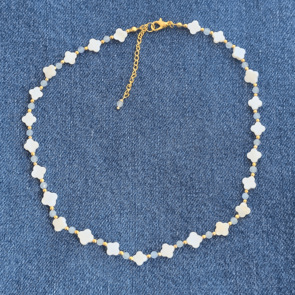 Clover Necklace & Earrings Set