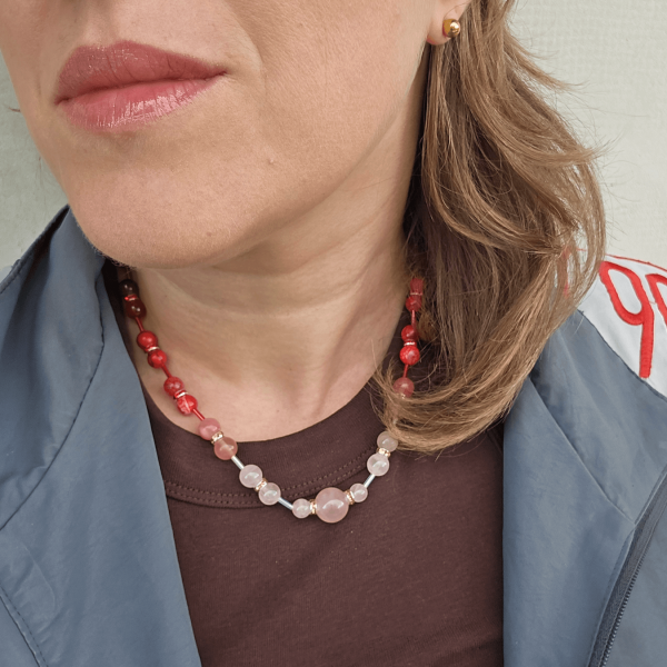 Rhythm Collection – Red Romance Necklace